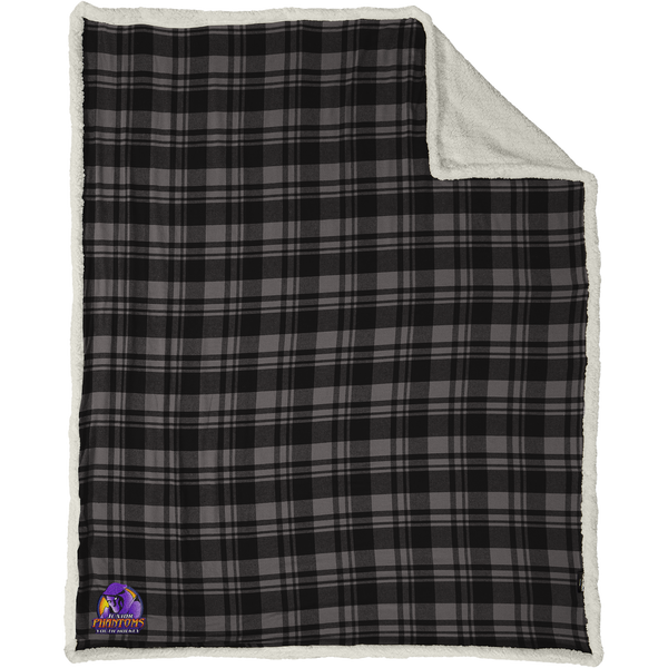 Jr. Phantoms Flannel Sherpa Blanket