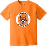 Biggby Bobcats Heavyweight Ring Spun Tee