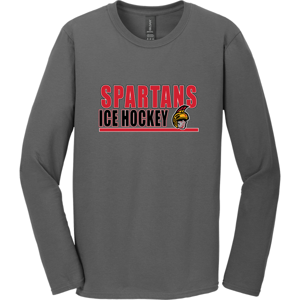 Seacoast Spartans (Ice Hockey) Softstyle Long Sleeve T-Shirt
