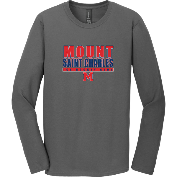 Mount St. Charles Softstyle Long Sleeve T-Shirt
