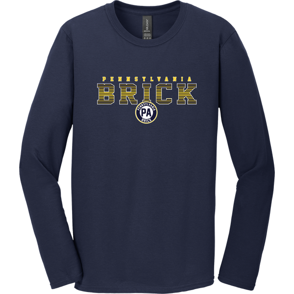 PA Brick Softstyle Long Sleeve T-Shirt