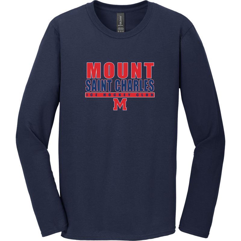 Mount St. Charles Softstyle Long Sleeve T-Shirt