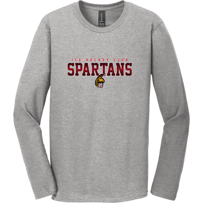 Seacoast Spartans (Ice Hockey) Softstyle Long Sleeve T-Shirt