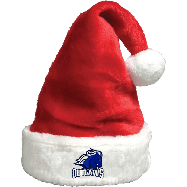 Brandywine Outlaws Plush Santa Hat