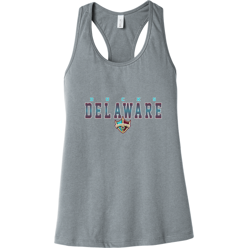 Delaware Ducks Womens Jersey Racerback Tank