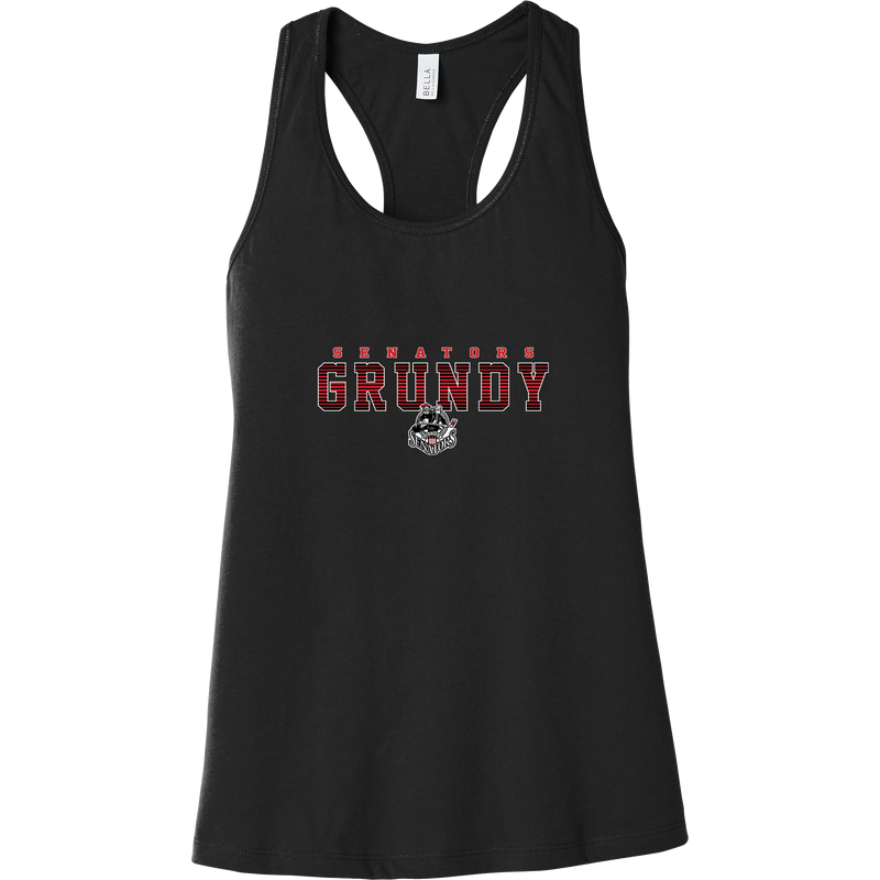 Grundy Senators Womens Jersey Racerback Tank