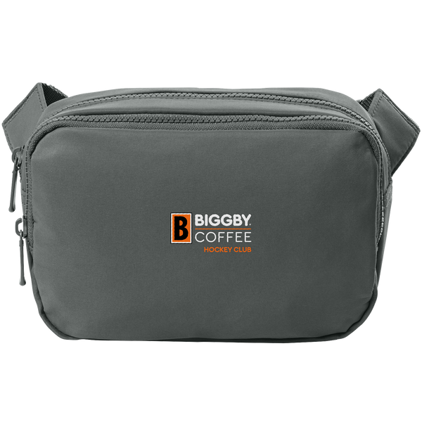 Biggby Coffee Hockey Club Matte Dual-Compartment Crossbody