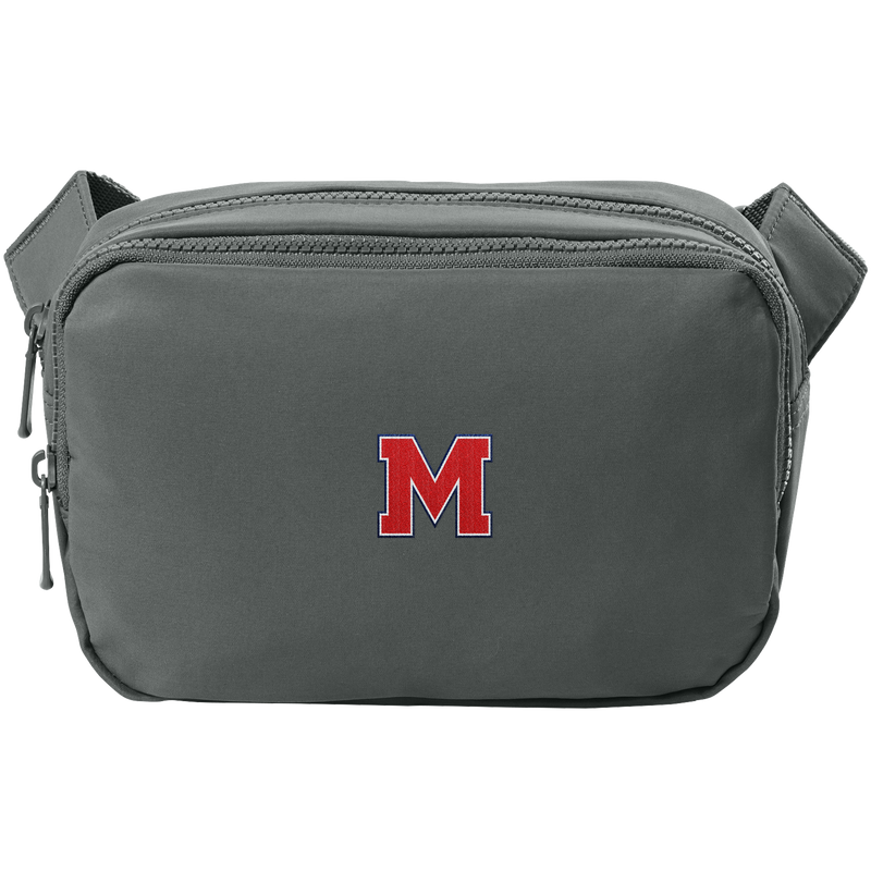 Mount St. Charles Matte Dual-Compartment Crossbody
