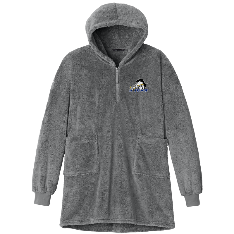 Mid-State Mustangs Plush Poncho