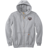 Scary Badgers Carhartt Midweight Hooded Zip-Front Sweatshirt