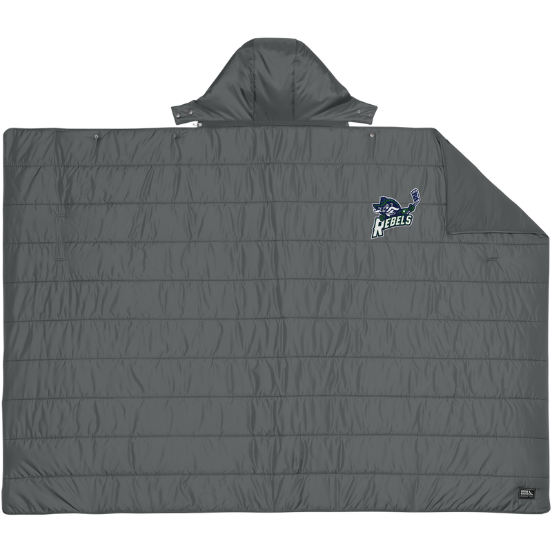 Kensington Valley Rebels Eddie Bauer Puffy Camp Poncho