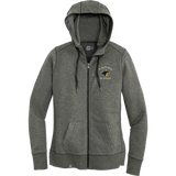 Delaware Jr. Blue Hens New Era Ladies French Terry Full-Zip Hoodie