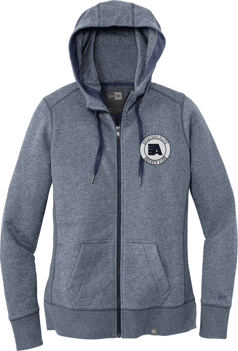 Aspen Aviators New Era Ladies French Terry Full-Zip Hoodie