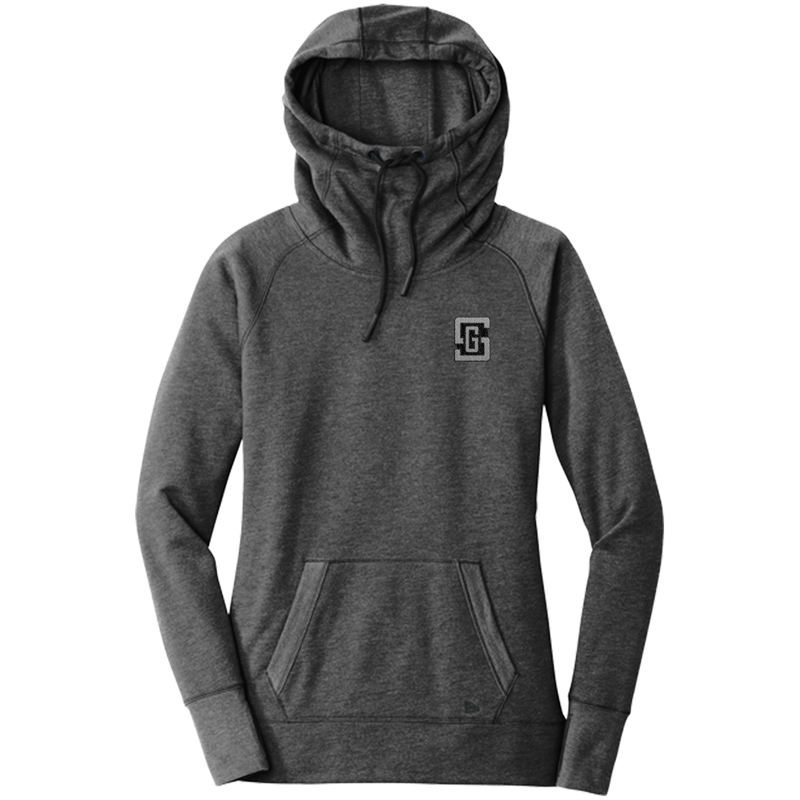 Gregory Schaefer New Era Ladies Tri-Blend Fleece Pullover Hoodie