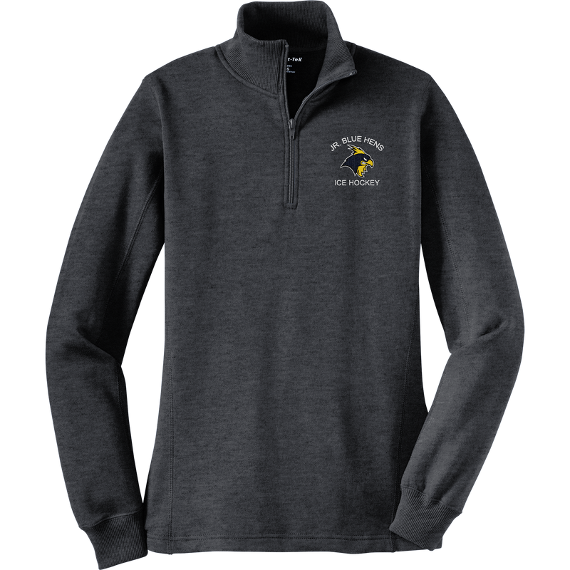 Delaware Jr. Blue Hens Ladies 1/4-Zip Sweatshirt