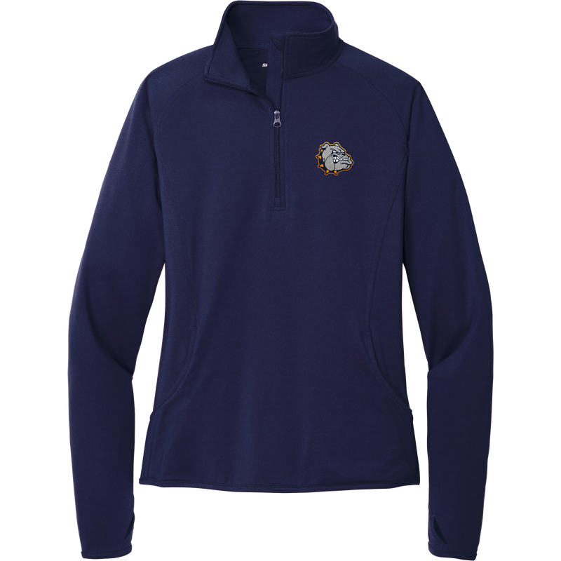 Chelsea Bulldogs Ladies Sport-Wick Stretch 1/4-Zip Pullover