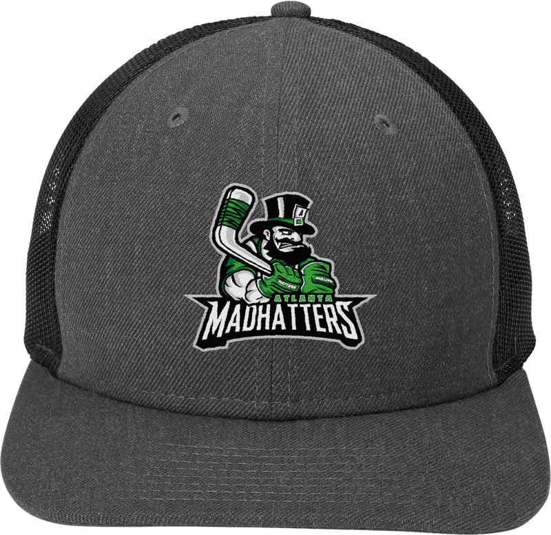 Atlanta Madhatters New Era Snapback Low Profile Trucker Cap