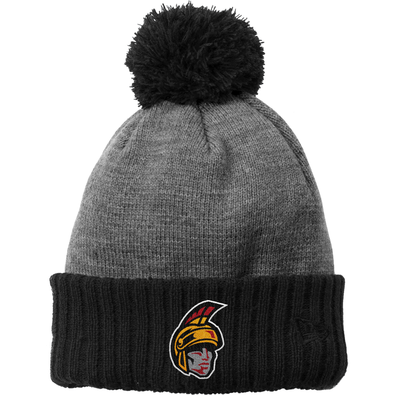 Seacoast Spartans (Ice Hockey) New Era Colorblock Cuffed Beanie