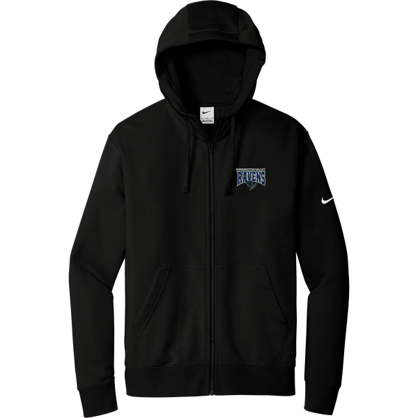 Kensington Valley Ravens Nike Club Fleece Sleeve Swoosh Full-Zip Hoodie