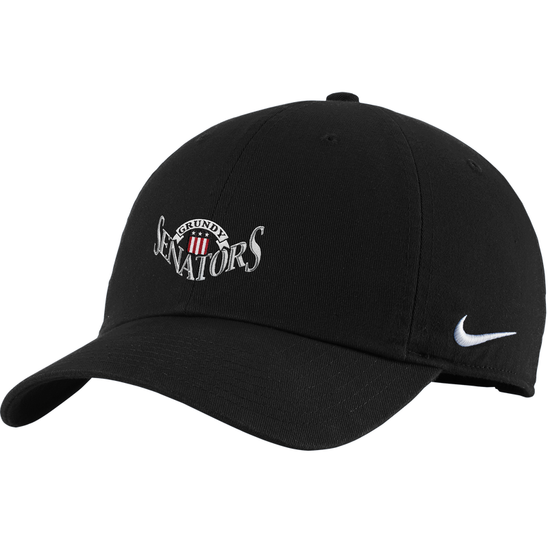 Grundy Senators Nike Heritage Cotton Twill Cap