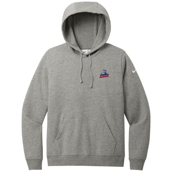 Hartford Jr. Wolfpack Nike Women's Club Fleece Sleeve Swoosh Pullover Hoodie