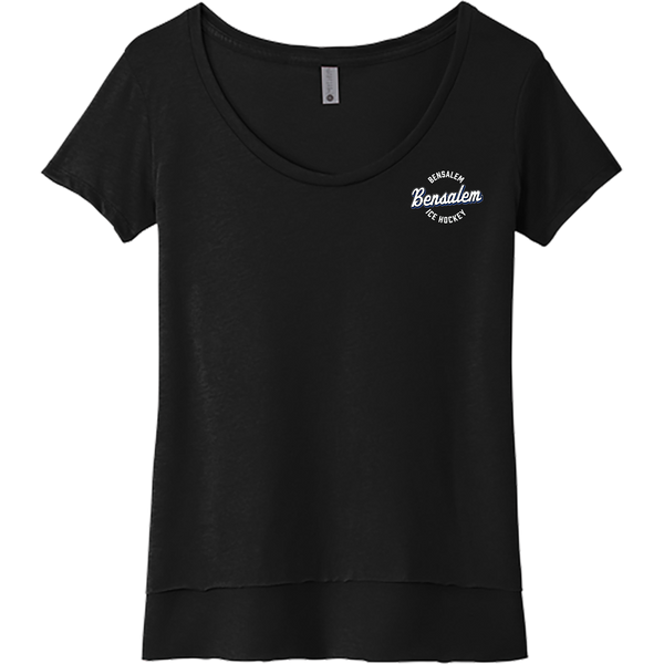 Bensalem Womens Festival Scoop Neck Tee