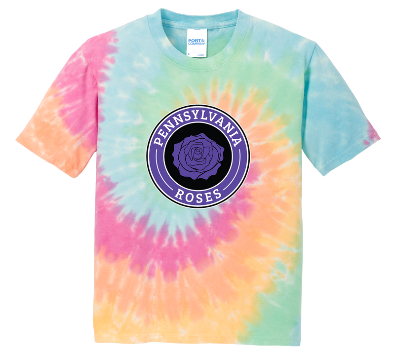 PA Roses Youth Tie-Dye Tee