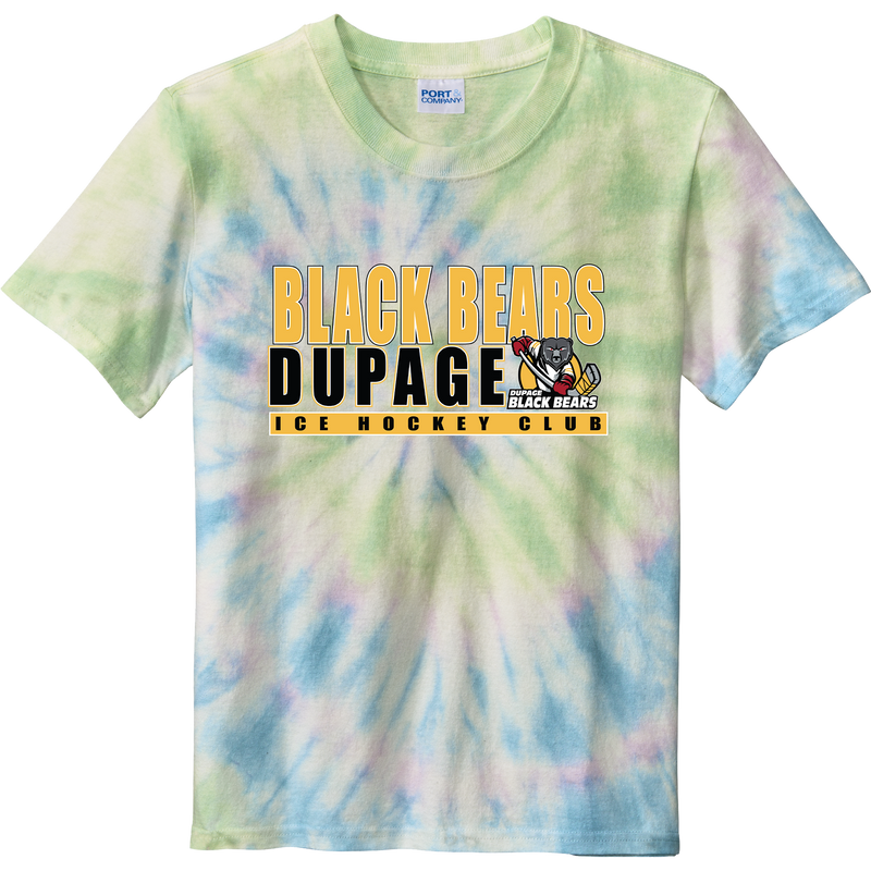Dupage Black Bears Youth Tie-Dye Tee