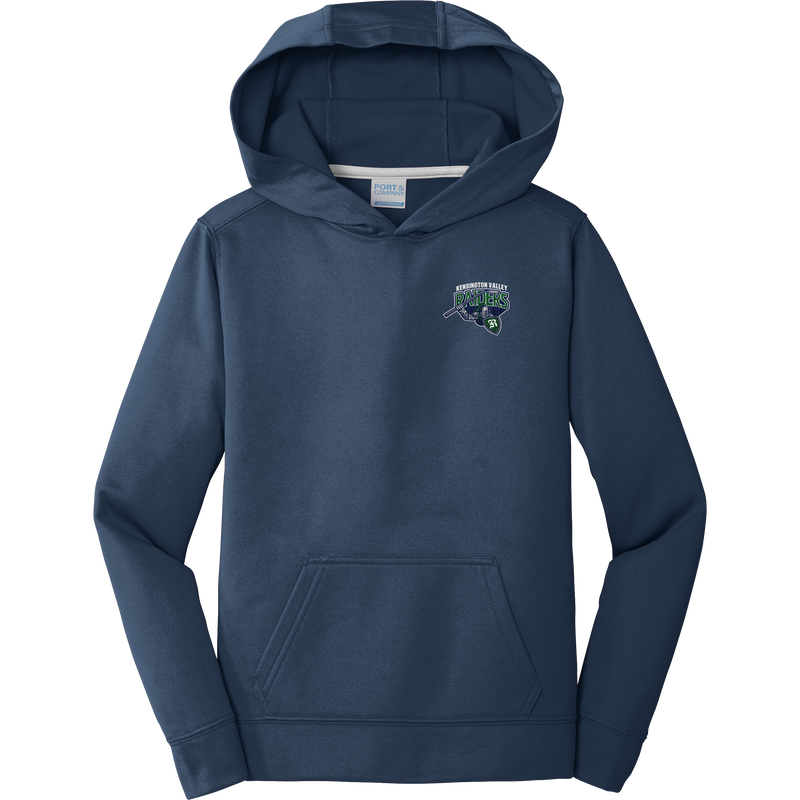 Kensington Valley Raiders Youth Performance Fleece Pullover Hooded Sweatshirt