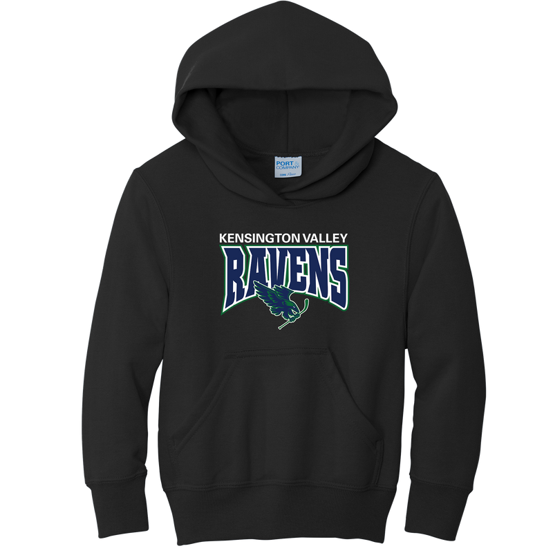 Kensington Valley Ravens Youth Core Fleece Pullover Hooded Sweatshirt