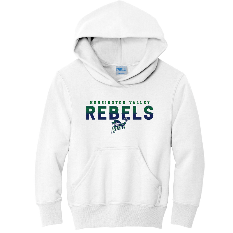 Kensington Valley Rebels Youth Core Fleece Pullover Hooded Sweatshirt