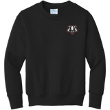 Scary Badgers Youth Core Fleece Crewneck Sweatshirt