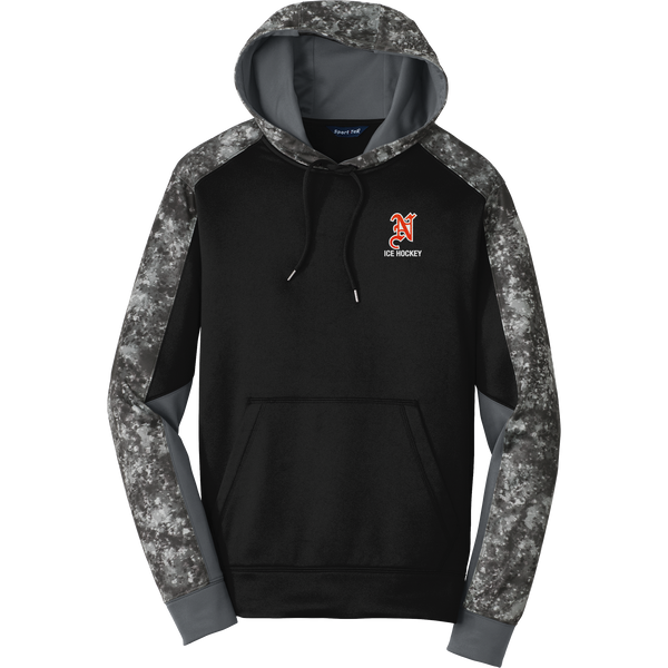 Midd North Hockey Sport-Wick Mineral Freeze Fleece Colorblock Hooded Pullover