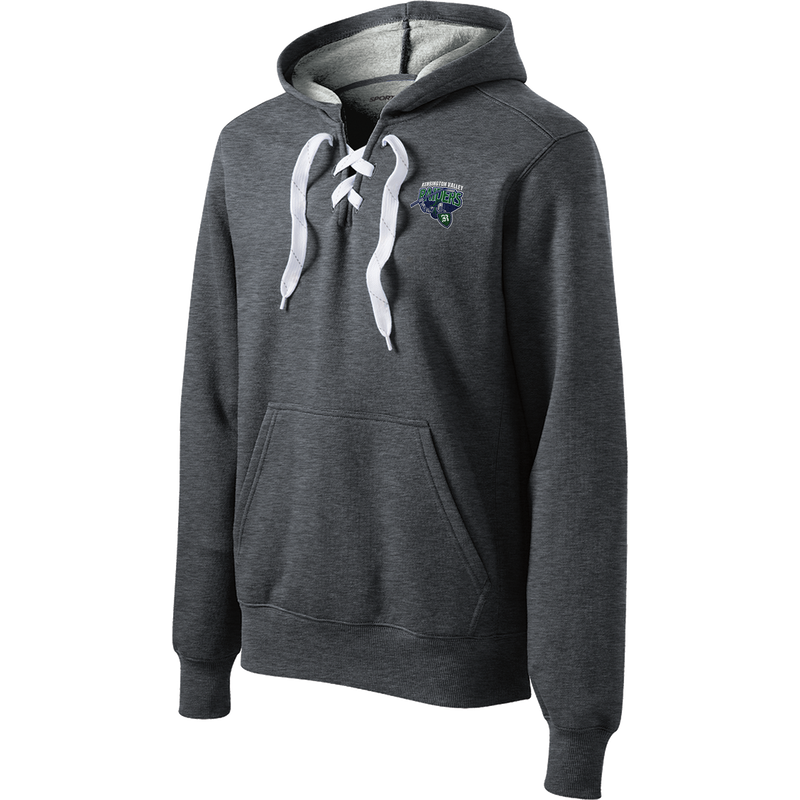 Kensington Valley Raiders Lace Up Pullover Hooded Sweatshirt