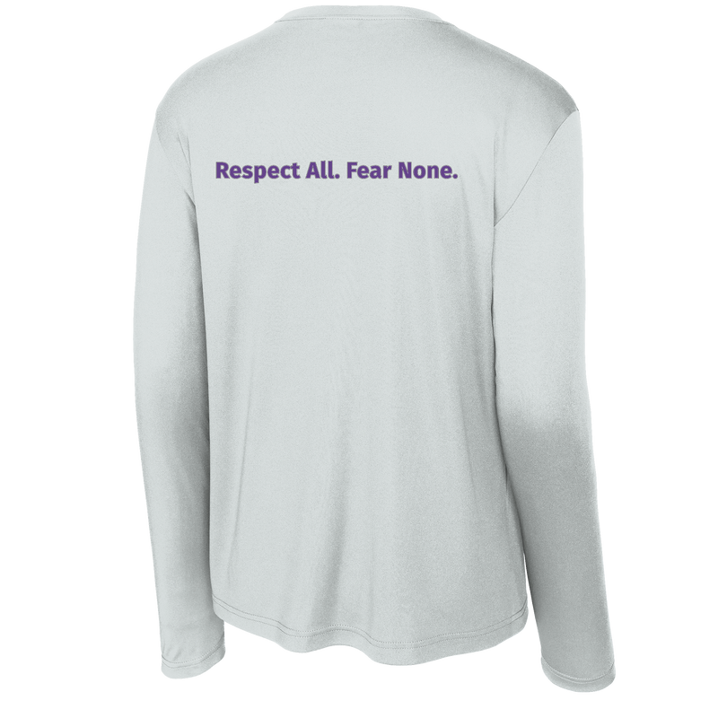 Curry College (Fear None Hockey) Youth Long Sleeve PosiCharge Competitor Tee