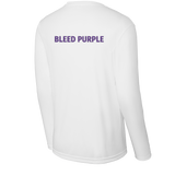 Curry College (Bleed Purple CC) Long Sleeve PosiCharge Competitor Tee