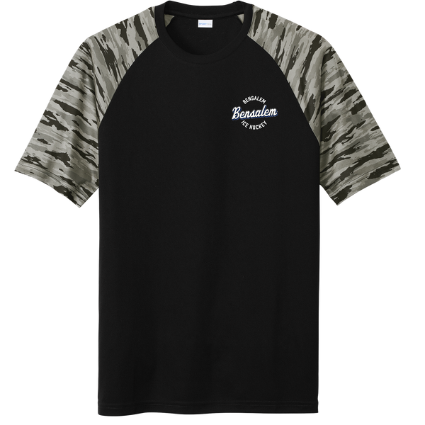 Bensalem Drift Camo Colorblock Tee