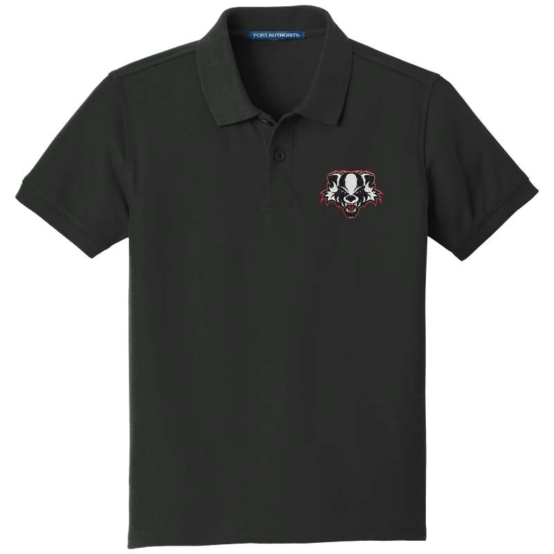 Scary Badgers Youth Core Classic Pique Polo