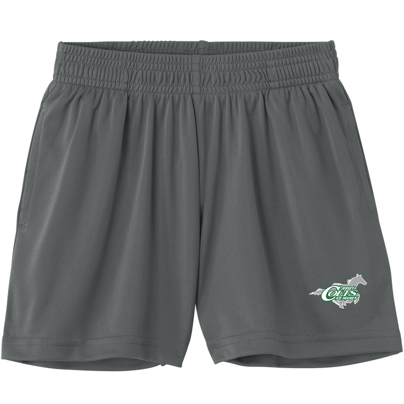 NJ Colts Youth PosiCharge Competitor 5 Inch Pocketed Short