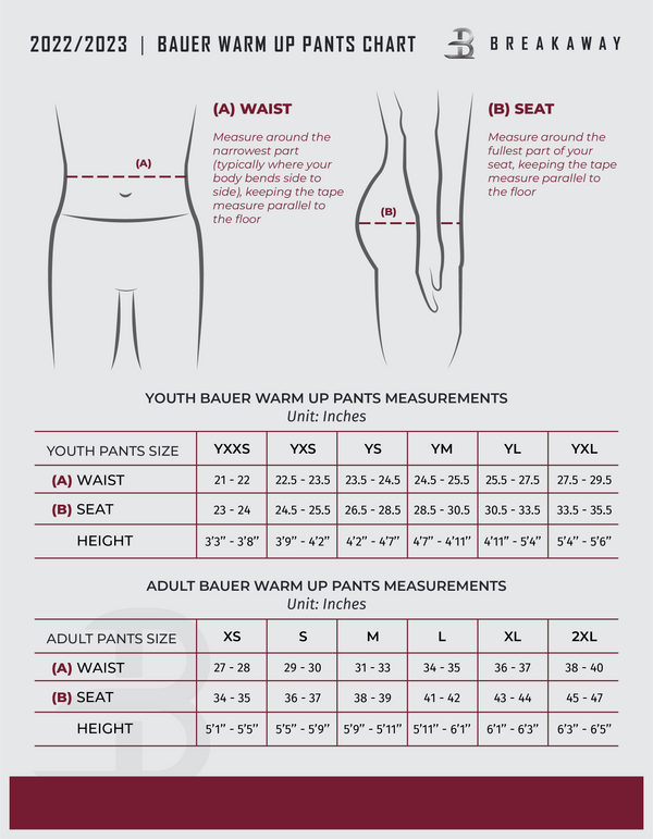 Bauer S24 Lightweight Pants - Youth (Mercer Tier 1 2013 and Younger)